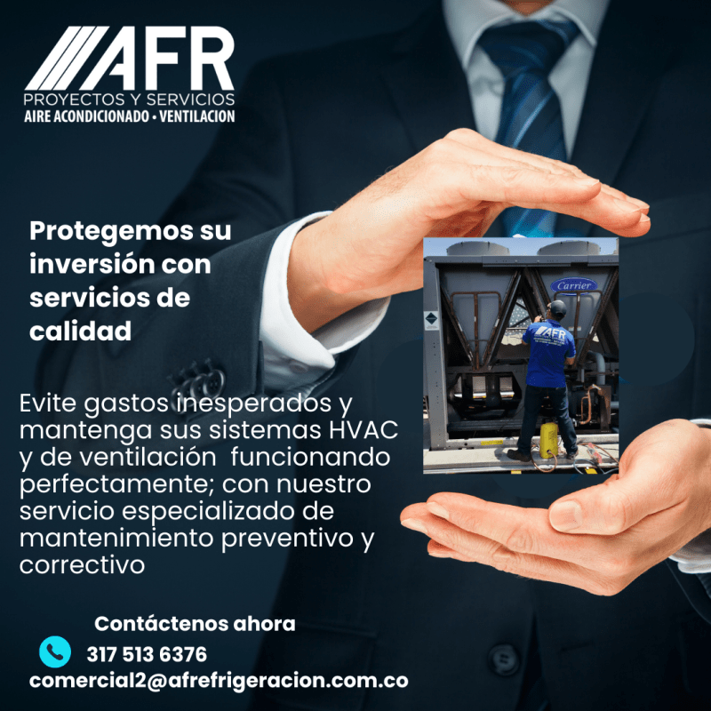 Realice el mantenimiento de sus sistemas de refrigeración y ventilación a tiempo
